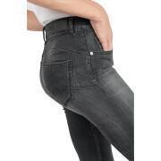 Jeans high waist woman Le Temps des cerises Pulp