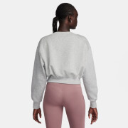 Women's short v-neck sweatshirt Nike Phoenix Fleece