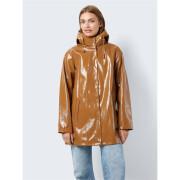 Women's waterproof jacket Noisy May Sky A-line Vinyl