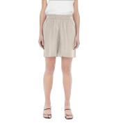Women's high-waisted linen blend shorts Only Tokyo