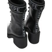 Women's logo boots Pepe Jeans Boss