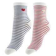 Set of 2 pairs of women's socks Pieces Nolia