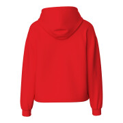 Women's hooded sweatshirt Pieces Chilli
