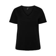 Women's v-neck T-shirt Pieces Ria