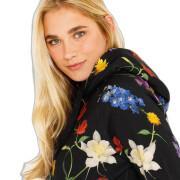 Sweatshirt hoodie woman Snurk Bouquet Gots