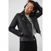 Women's long-sleeved leather jacket Soaked in Luxury Maeve