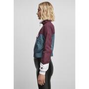 Women's waterproof jacket Urban Classics Starter Colorblock