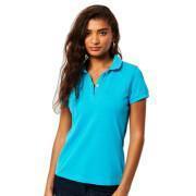 Organic cotton polo shirt for women Superdry Vintage Destroy
