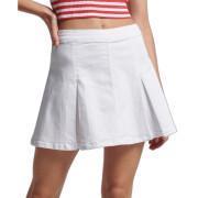 Pleated skirt for women Superdry Vintage Line