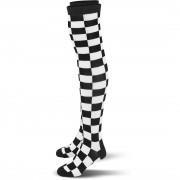 Women's Urban Classic checkerboard socks