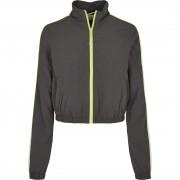 Women's jacket large sizes urban classic piped