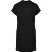 Women's t-shirt dress Urban Classics cut on sleeve printed