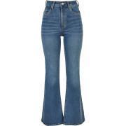 Women's high waisted flared denim jeans Urban Classics