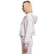 Women's short hooded zip-up sweatshirt Urban Classics Oversized GT