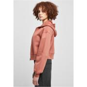 Jacket zipped Women's cropped over size large sizes Urban Classics