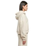 Women's short ribbed hoodie Urban Classics Oversized