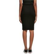Mid-length skirt in ribbed knit for women Urban Classics GT