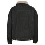 Denim jacket with oversized sherpa collar Urban Classics GT