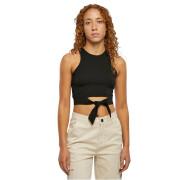 Women's cross-over tank top with bows Urban Classics
