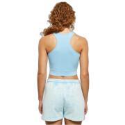 Large size women's crop top with bow Urban Classics