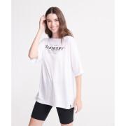 Women's linen T-shirt Superdry Desert