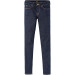 L526-Rinse blue jeans